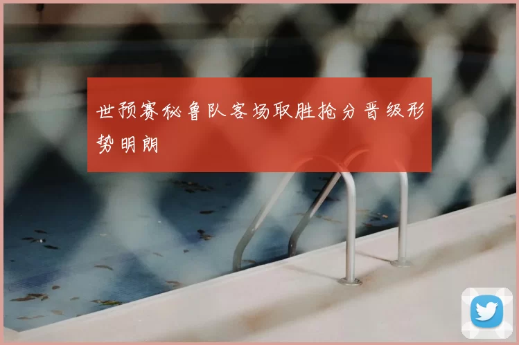 世预赛秘鲁队客场取胜抢分晋级形势明朗